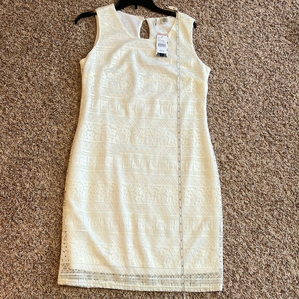 NWT White dress size large